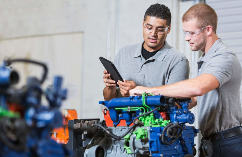 Ongoing Garage Manager and Technician training: 